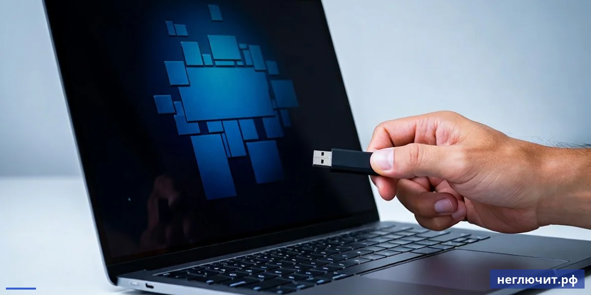 Установка USB-флешки с прошивкой BIOS в современный ноутбук