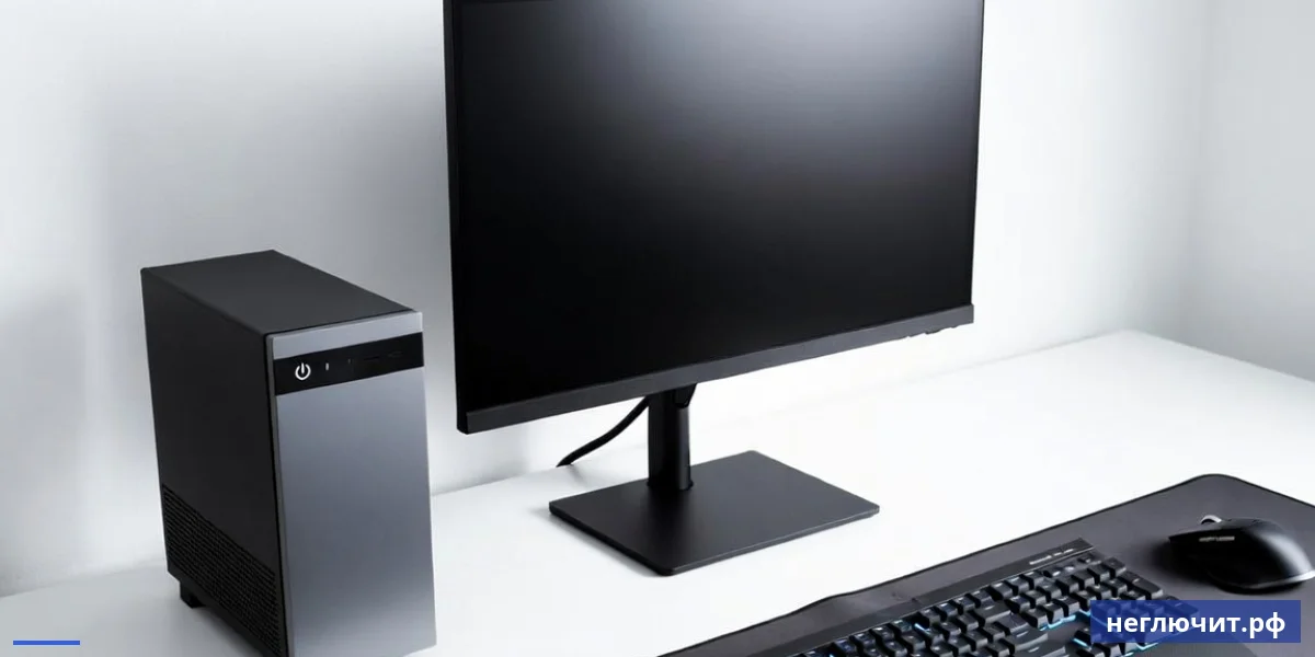 Сборка офисного ПК — руки мастера устанавливают Micro-ATX материнку в корпус